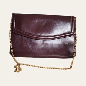 ❤️Vintage 70s Burgundy Bag